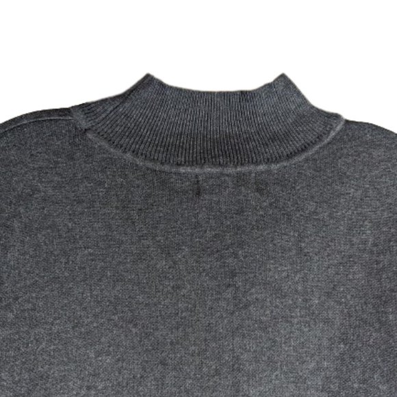 LANE BRYANT SIZE 14/16 BLACK W/ RED MERRY GRAPHIC SWEATER DRESS - Picture 7 of 13